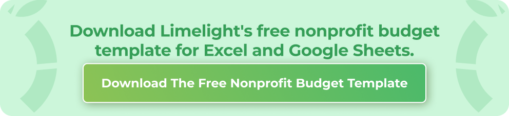 Free Nonprofit Budget Template │ Download Excel & Google Sheets