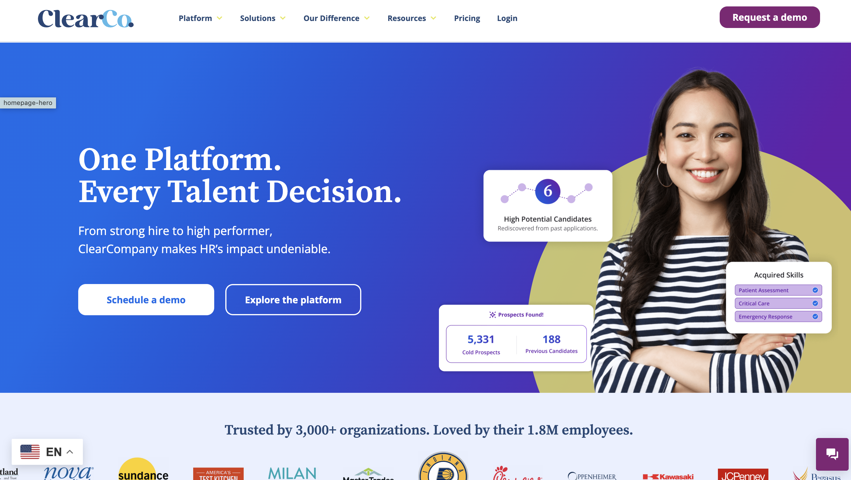 ClearCompany Homepage