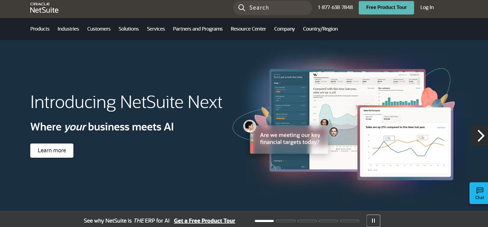 Oracle Netsuite for financial analysis