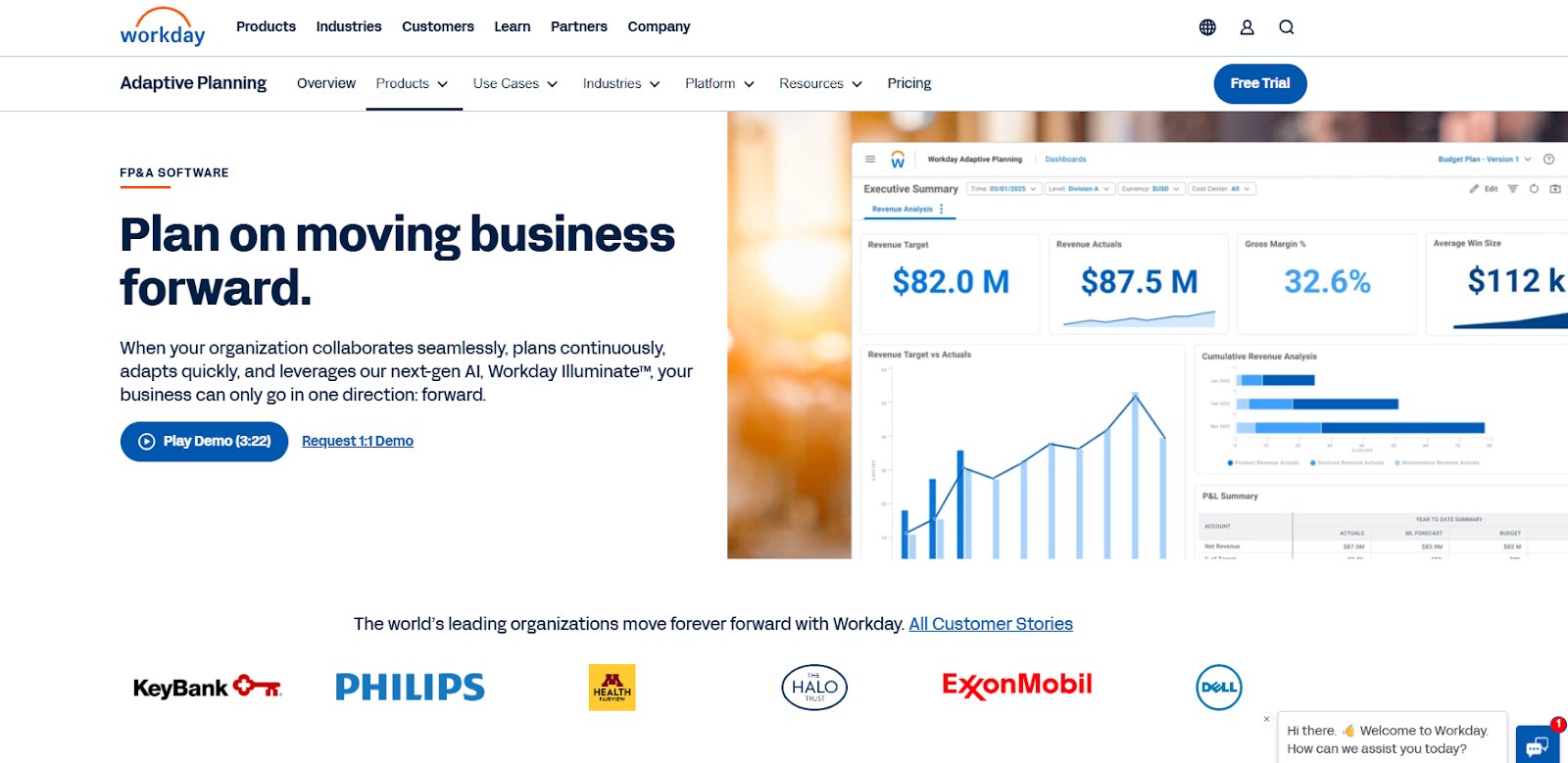 Workday Adaptive Planning financial management software