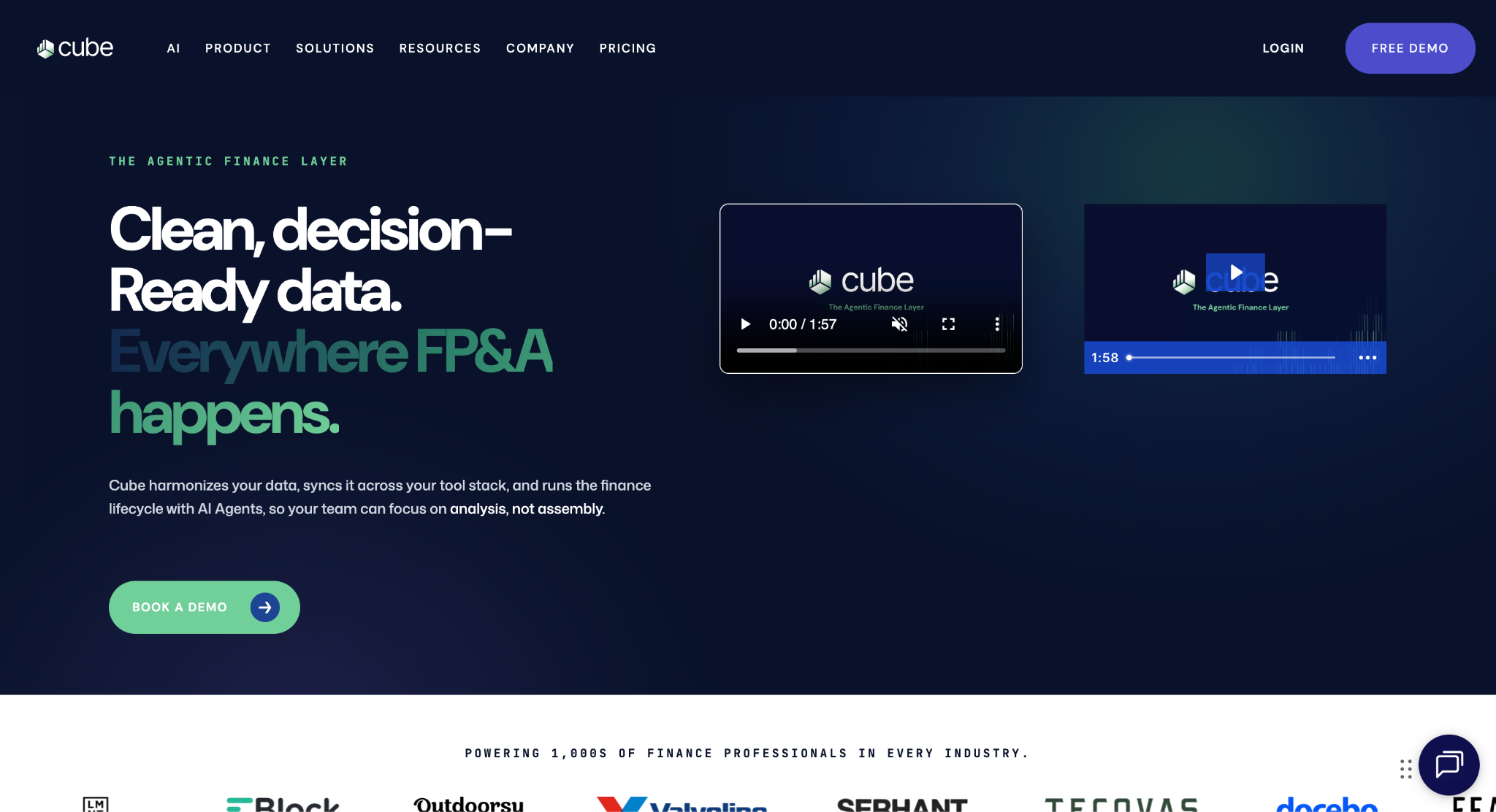 Cube Homepage