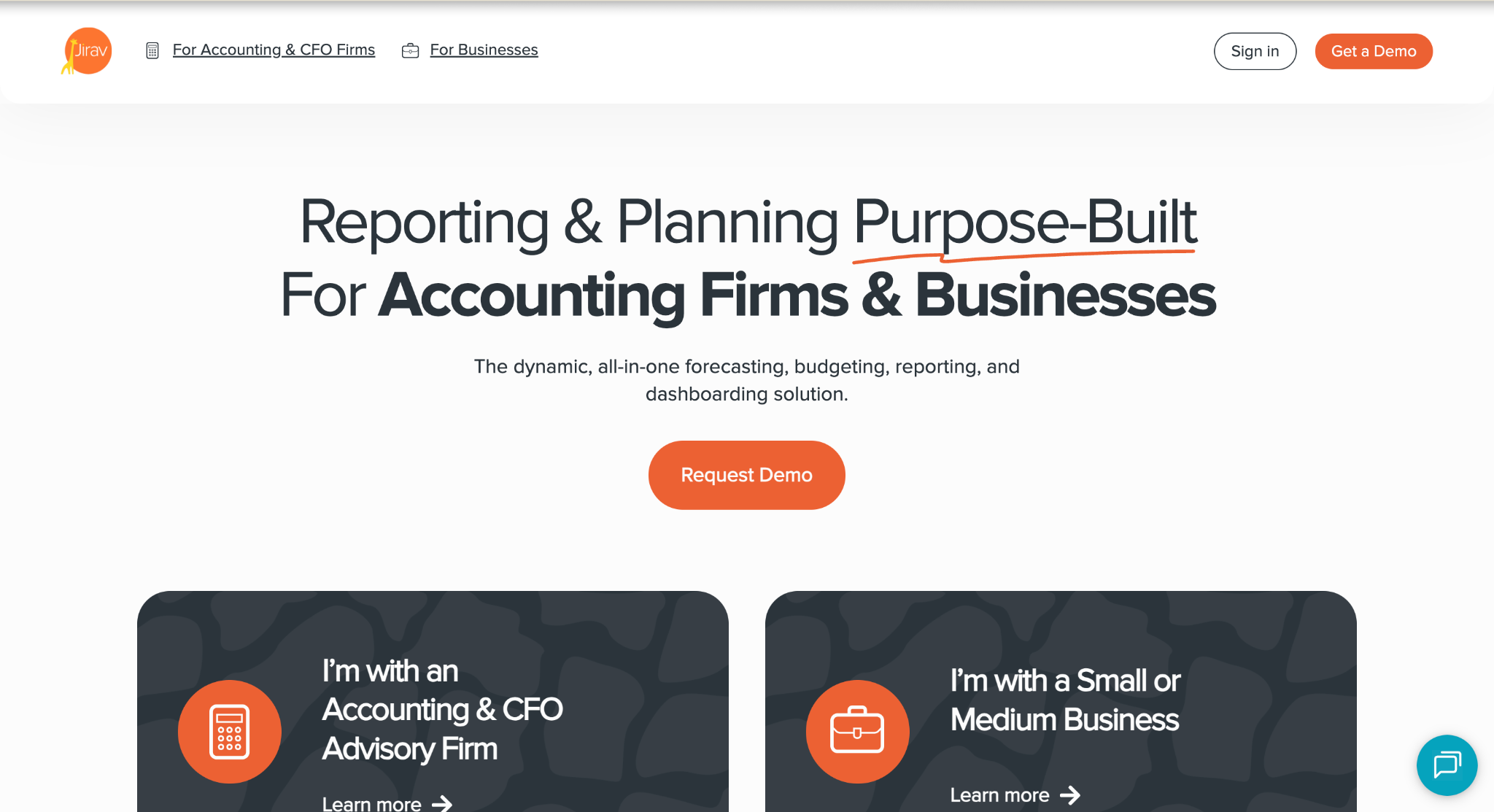 Jirav Homepage