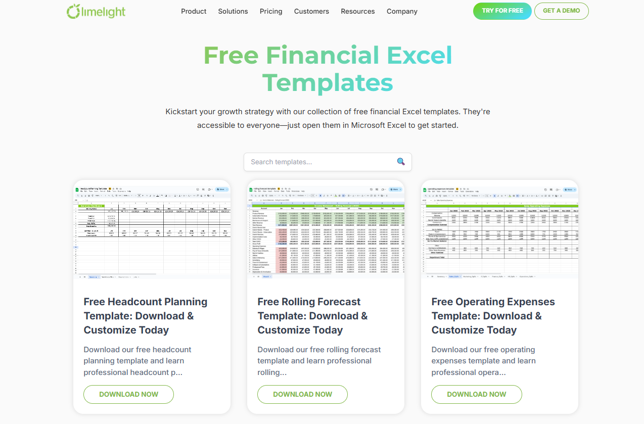 Limelight’s pre-built templates for nonprofits