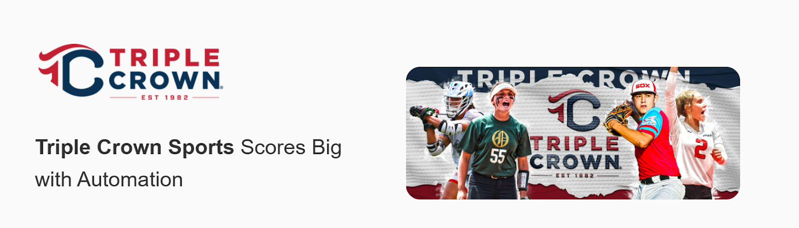 Image of Triple Crown Sports brand and case study